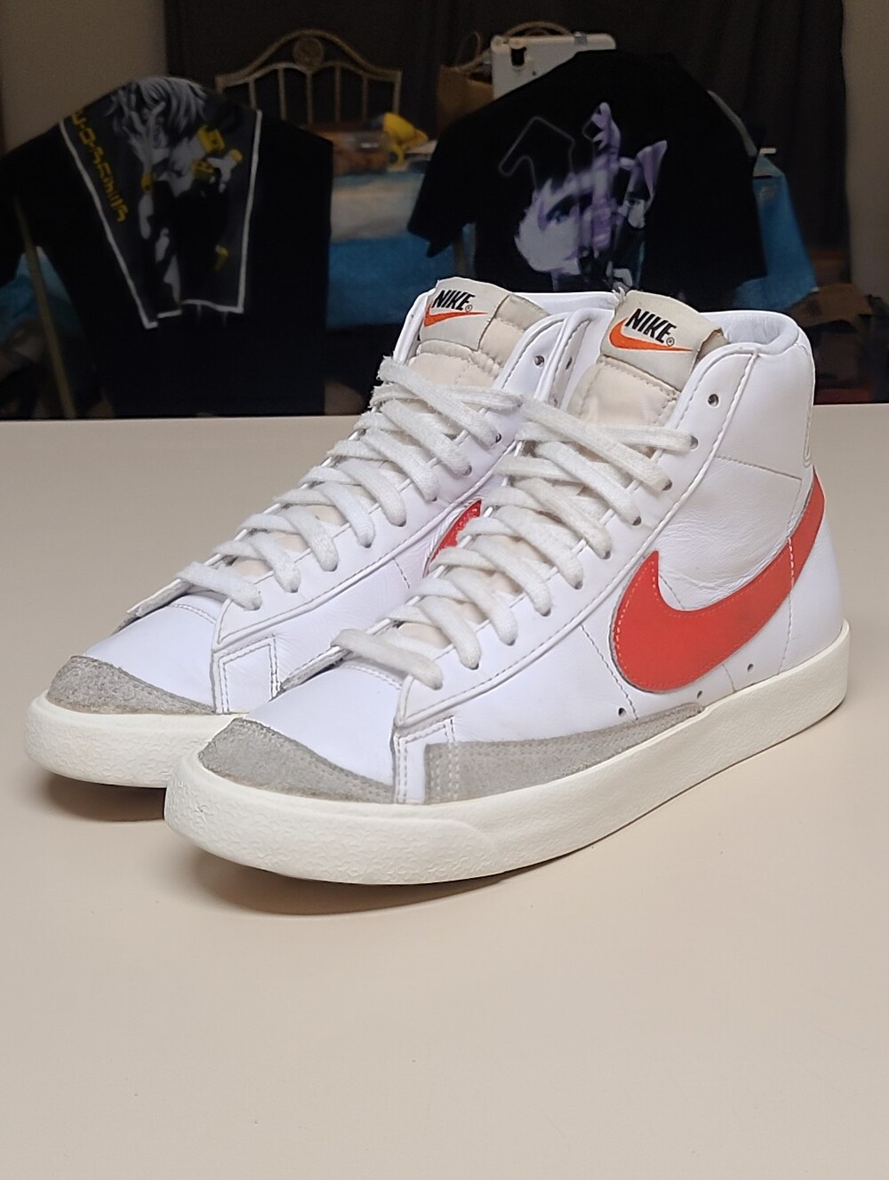 Nike Blazer 77 Vintage mid top casual sneakers size 9